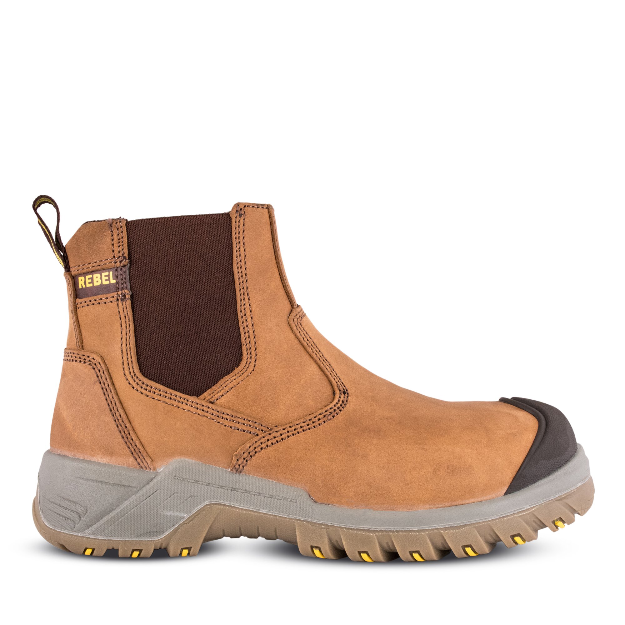 steel toe cap boots with memory foam
